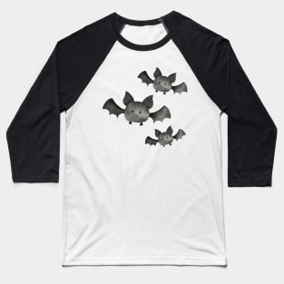 Halloween Cute Bats Baseball T-Shirt